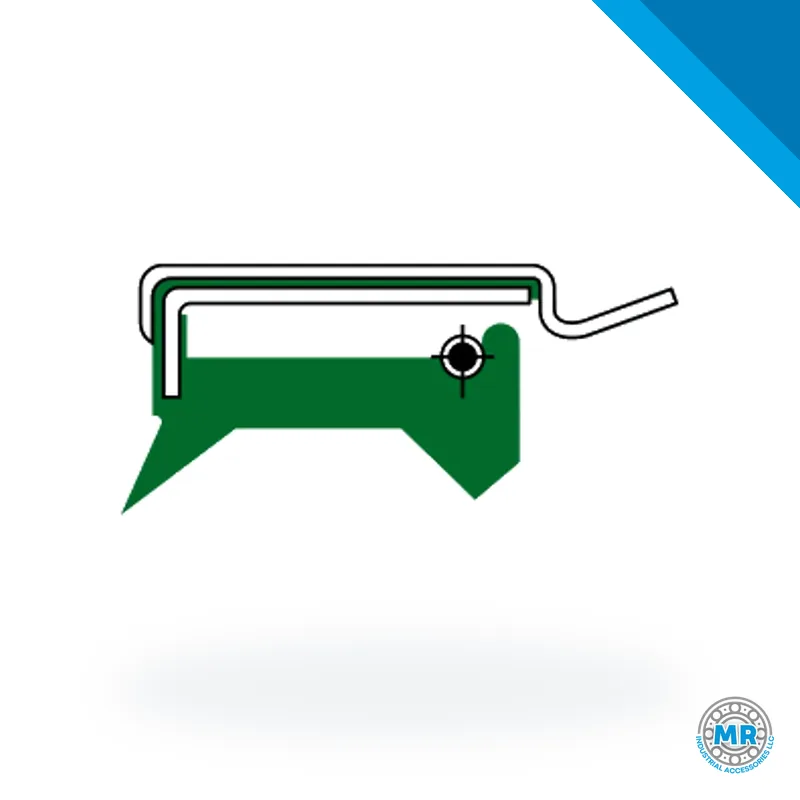 Retén DBH de diseño especial A 013, perfil en corte · DBH 6141Pol