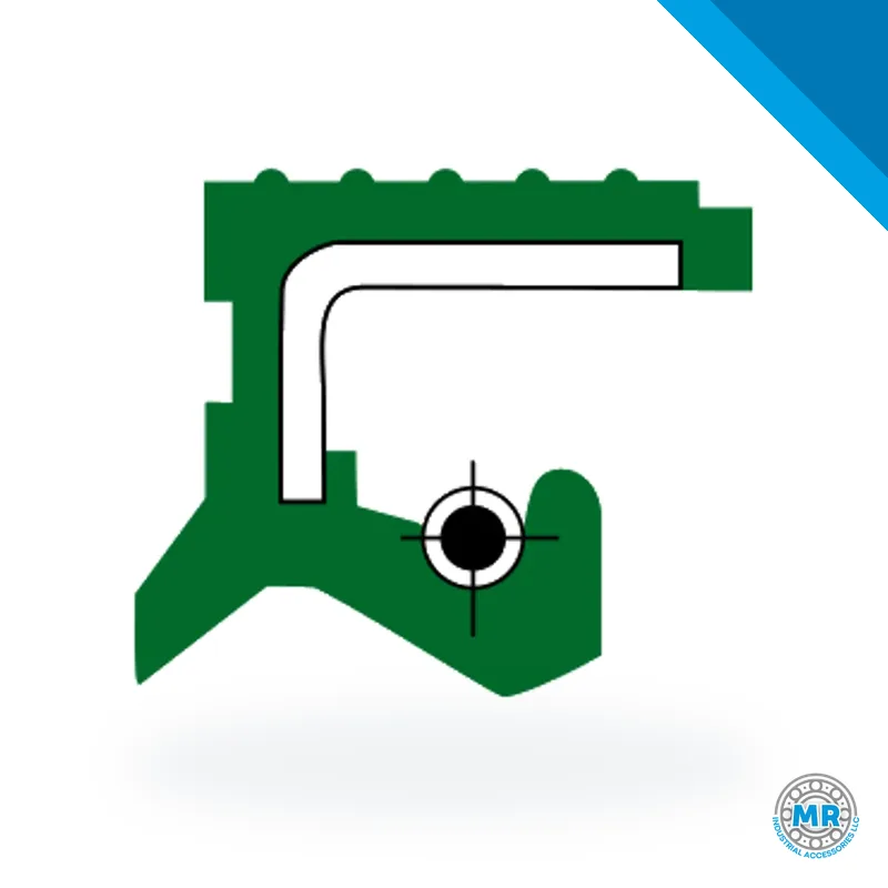DBH radial shaft seal, special design A 135, cross-section profile · DBH 6272