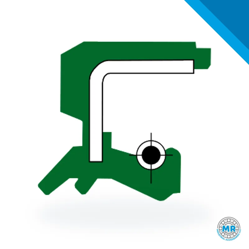 DBH special design A 209 radial shaft seal (oil seal), section profile · DBH 9480Pol