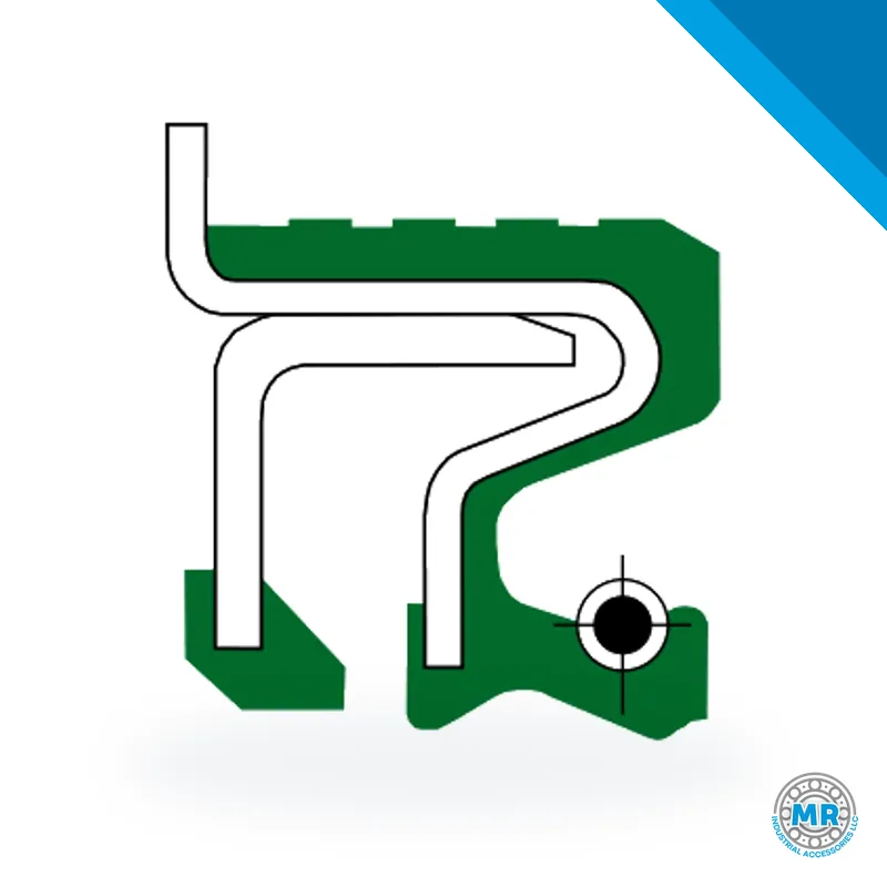 DBH special design A 211 radial shaft seal (oil seal), section profile · DBH 9483Pol