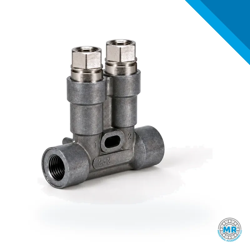 Two-outlet centralized lubrication metering device · SKF LL/342-4VS-33000-ZZ