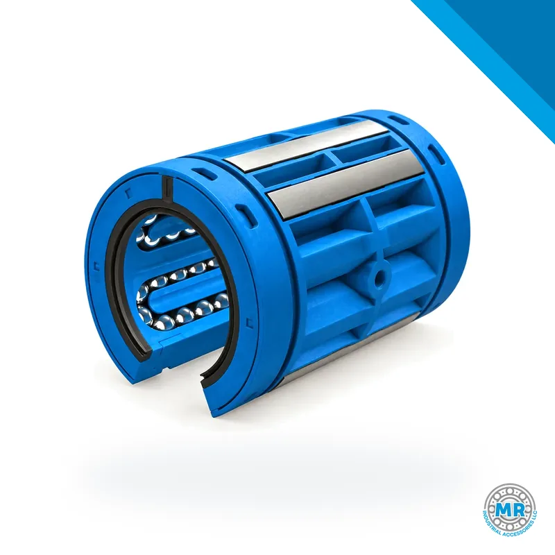 Rodamiento lineal de bolas abierto, forma cilíndrica · SKF LBCT 60 A-2LS
