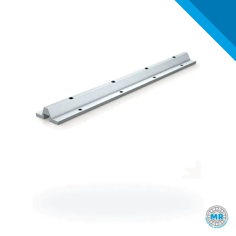 Aluminum linear shaft support with mounting holes · SKF LRCB 25