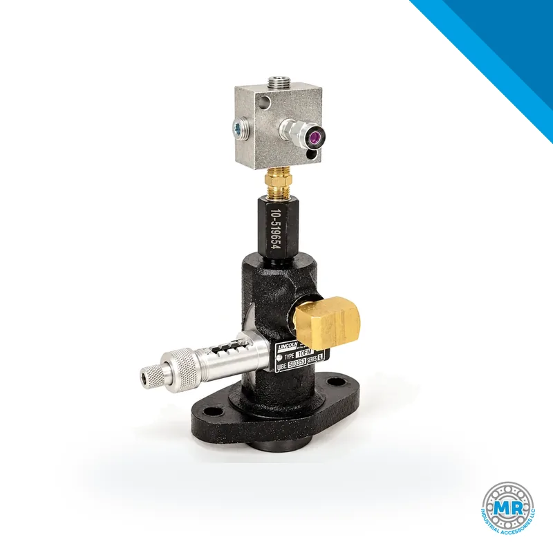 Lubrication pump head with thread and pneumatic connection · SKF LL/130335