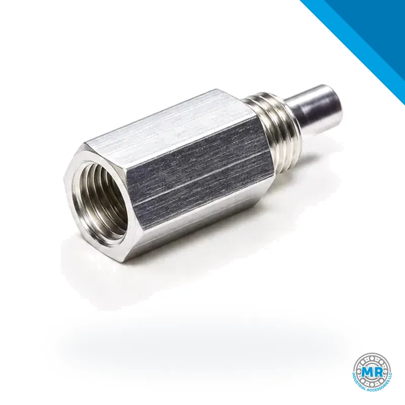 Adaptador de salida para válvula divisora con manguera de 1/8 pulgadas y válvula de retención · SKF LL/239857
