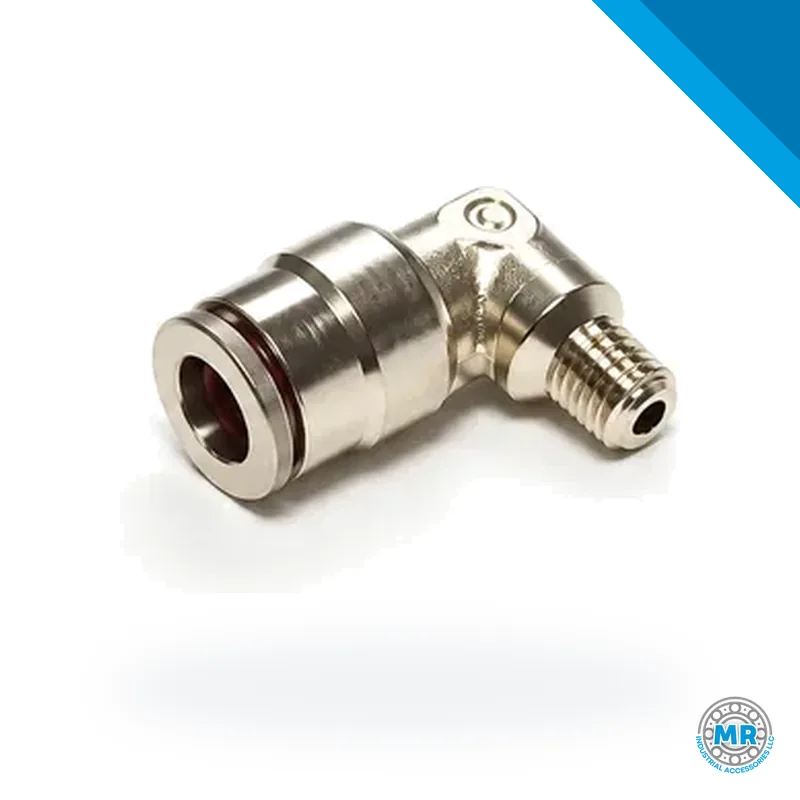 90° steel male elbow with quick connect for 6 mm nylon tube · SKF LL/244056