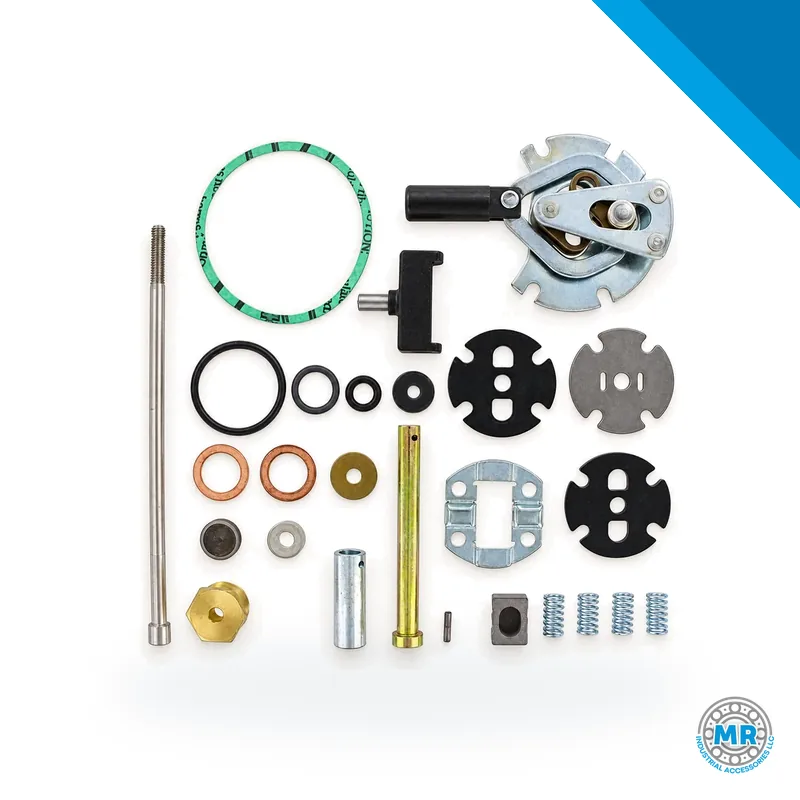 Pneumatic grease pump with metal body and air connections · SKF LL/246415