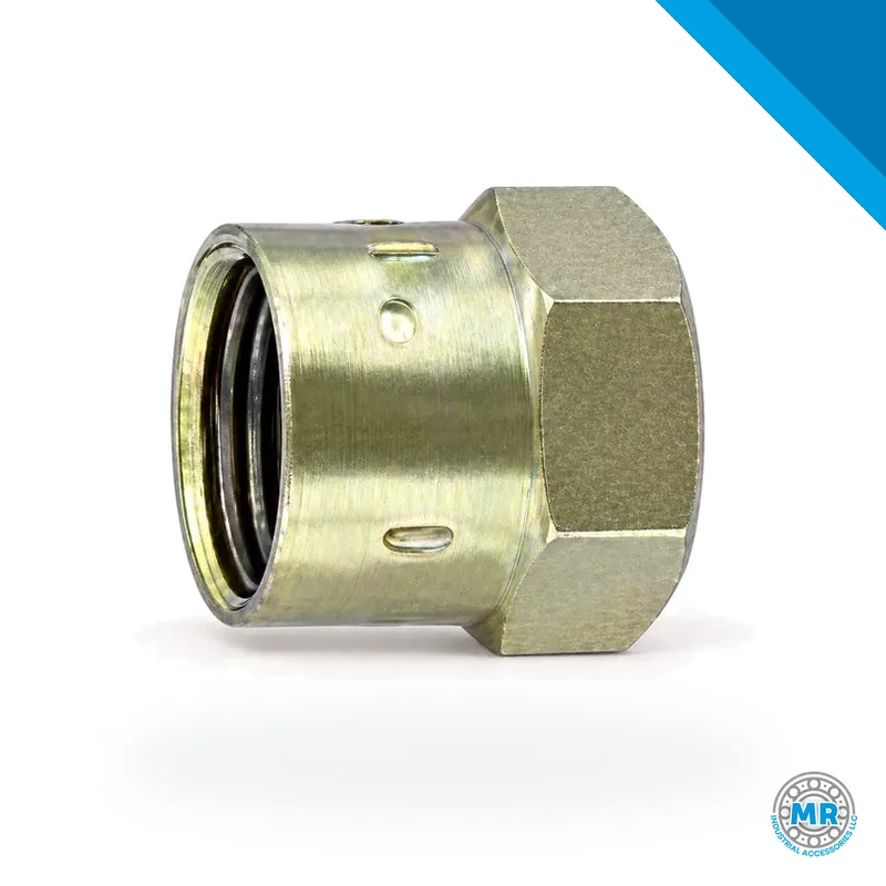 Black plastic injector cap with thread for lubrication system · SKF LL/247944