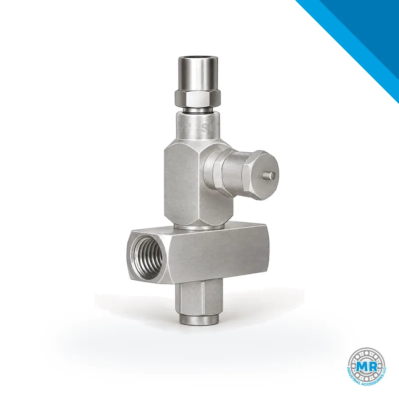 Small metal adapter with male thread for lubrication injector outlet · SKF LL/249281