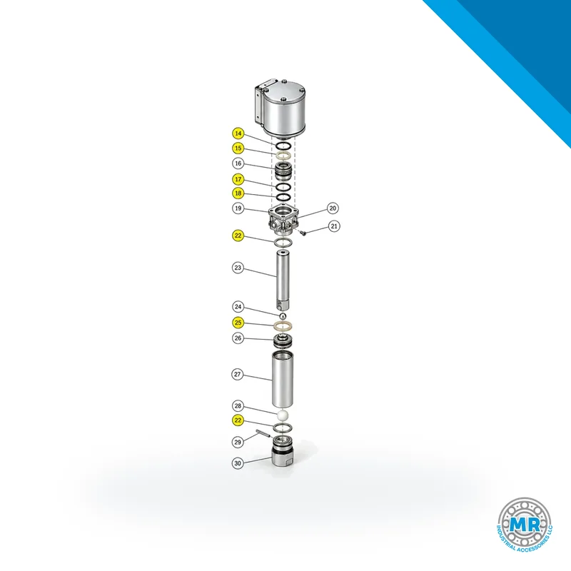 Seal kit with gaskets and rubber oil seals for fluid pump · SKF LL/275401