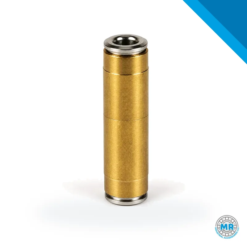 Metal union for 6 mm diameter tube, with hex nuts · SKF LL/406-426-VS