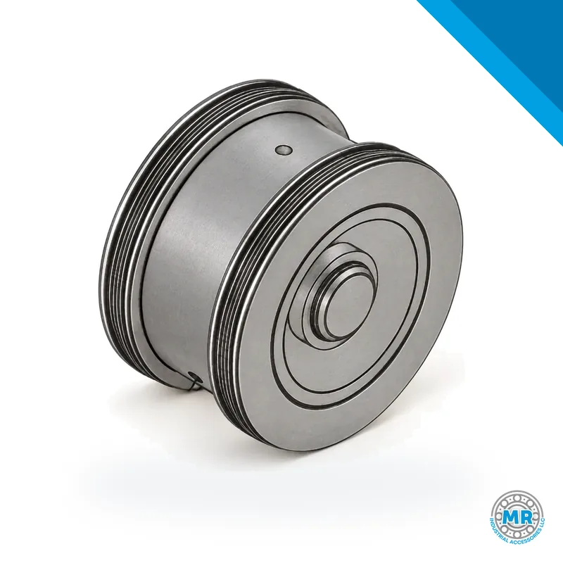 Aluminum pneumatic piston with rubber seals · SKF LL/515-30889-1