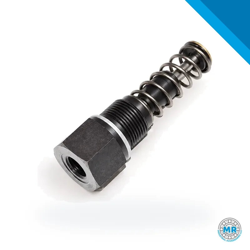 Elemento de bomba de grasa cilíndrico de acero con pistón y roscas de montaje · SKF LL/600-26875-2