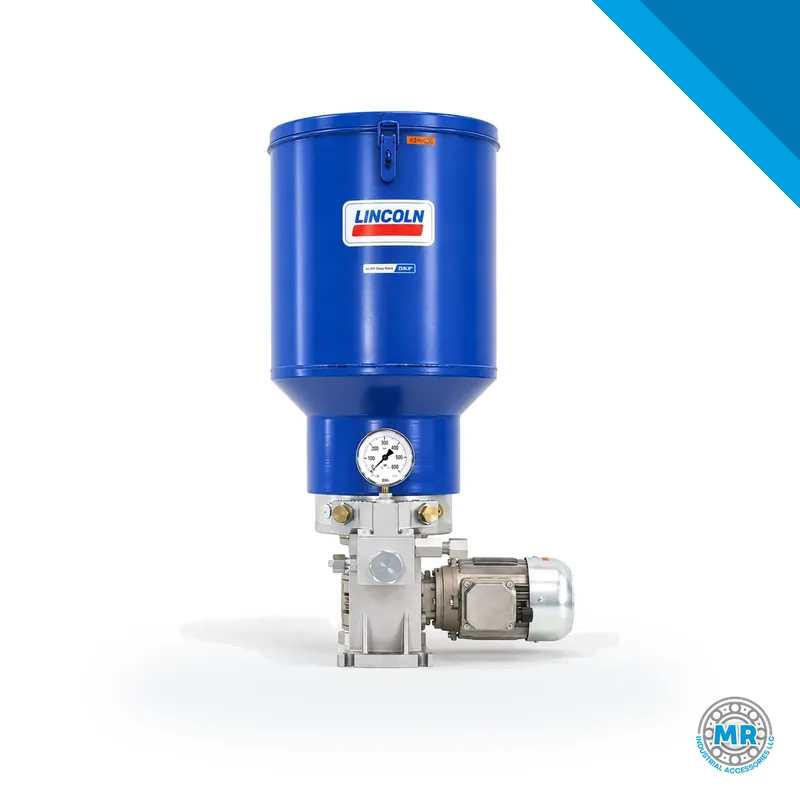 Electric lubrication pump with metal body, motor and connections for 380-480V · SKF LL/661-40692-3