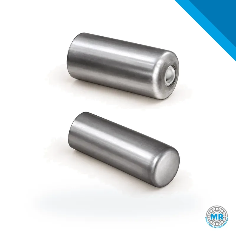 Cylindrical metal cap for grease injector, with thread and machined surface · SKF LL/68483