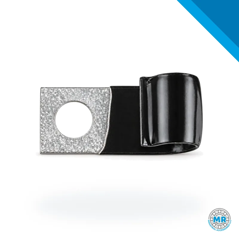 U-shaped metal clamp with screws for securing pipes or tubes · SKF LL/68511