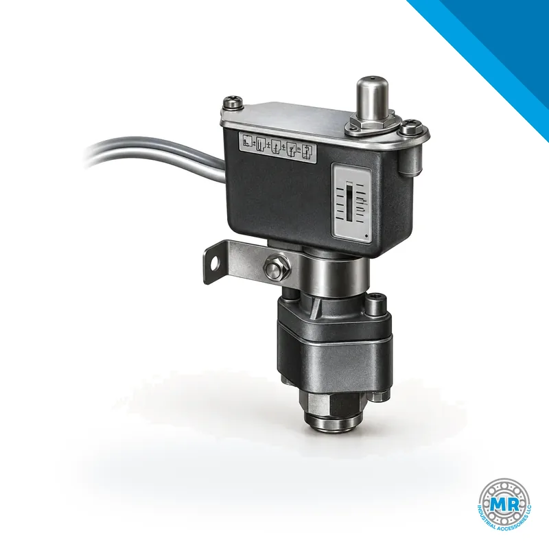 Metal-body pressure switch with threaded connections · SKF LL/69630