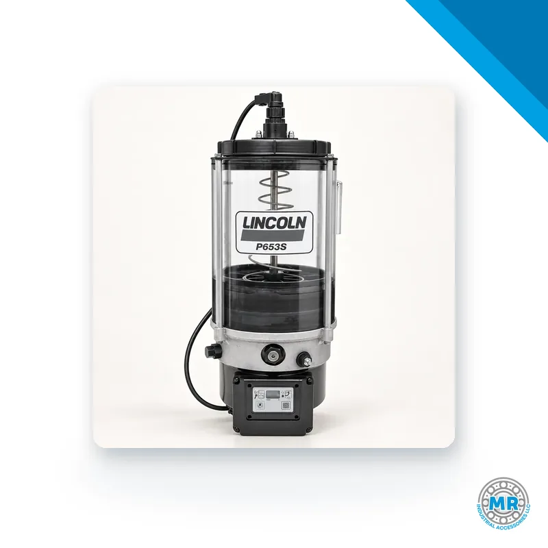 Bomba eléctrica de lubricante con cuerpo metálico y motor integrado · SKF LL/80078