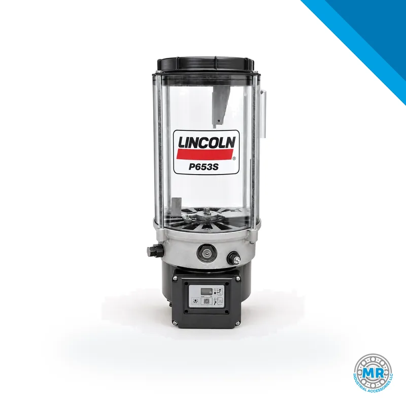 Bomba eléctrica de lubricante con cuerpo metálico y panel de control · SKF LL/80087