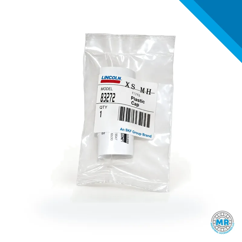 Circular plastic protective cap for grease injectors · SKF LL/83272