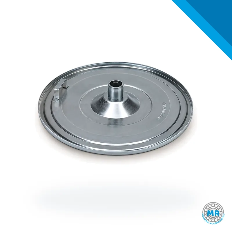 Circular metal follower plate for 180 kg grease drum · SKF LL/83369