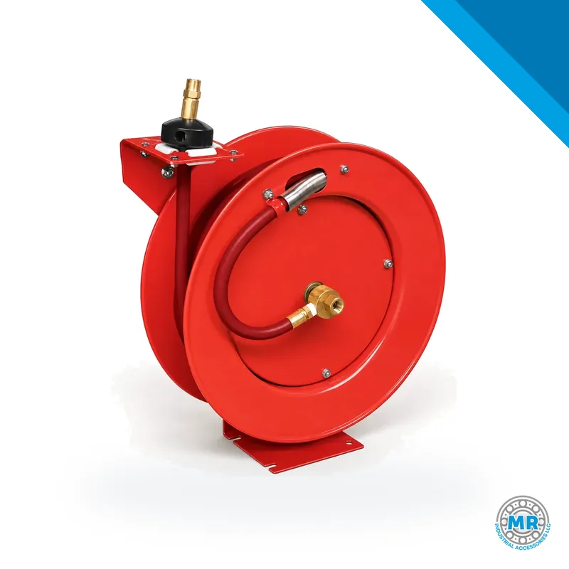 Retractable air hose reel with metal housing · SKF LL/83753