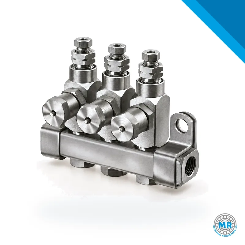 Inyector de grasa con cuerpo estriado y conexiones roscadas · SKF LL/83900