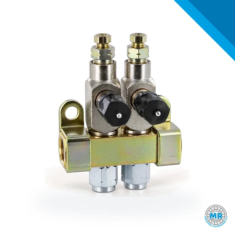 Assembled oil injector with metal body and Viton seals · SKF LL/84429-2