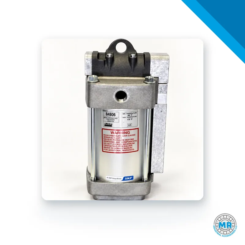 6-inch pneumatic motor, metal cylinder with connections · SKF LL/84806