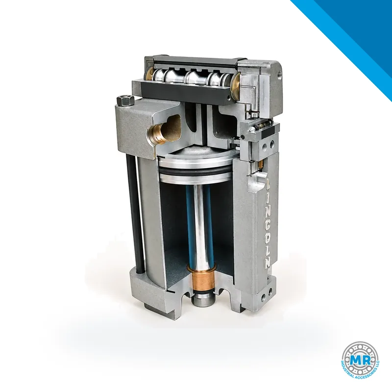 Motor neumático de acero de 8 pulgadas con cuerpo cilíndrico · SKF LL/84808