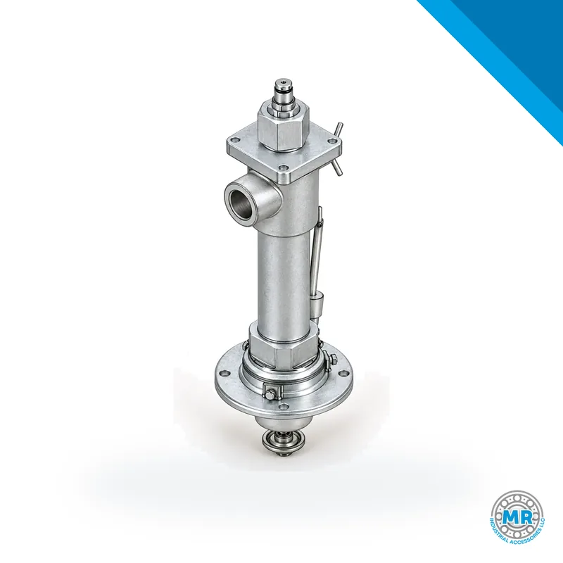 Tubo de bomba de acero con extremo roscado y cuerpo cilíndrico · SKF LL/84900