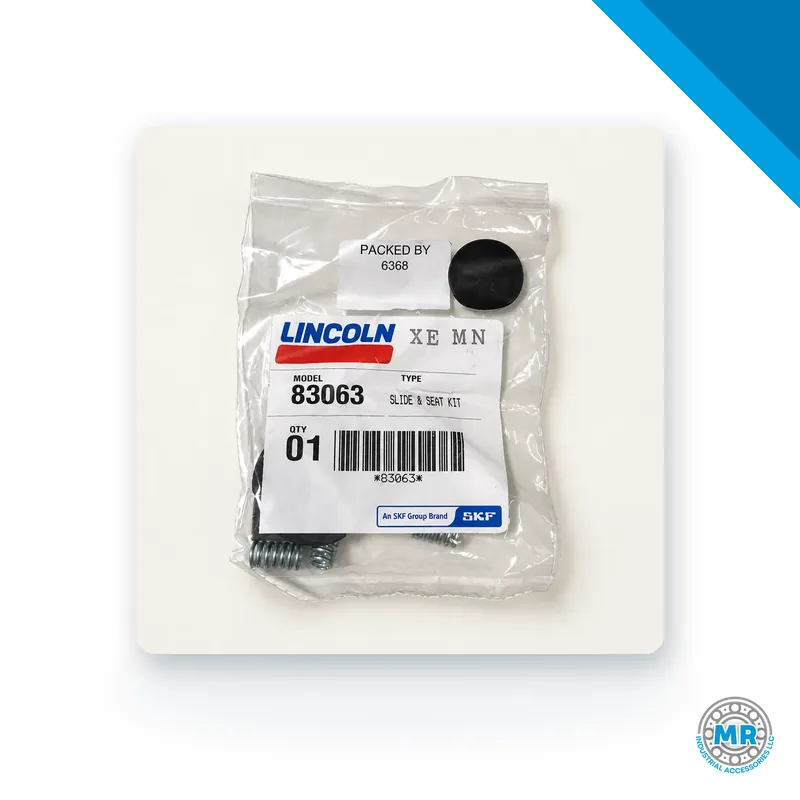 Valve and seat kit with metal parts and seals for lubrication system · SKF LL/84933