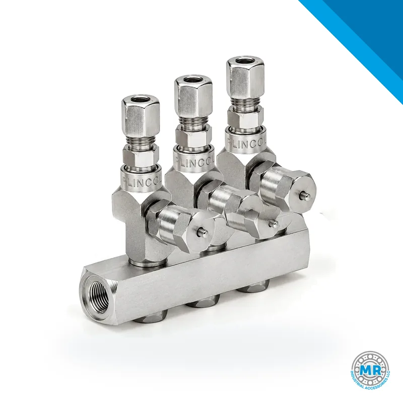 Inyector métrico SL33 de acero con conexiones roscadas · SKF LL/85351-3