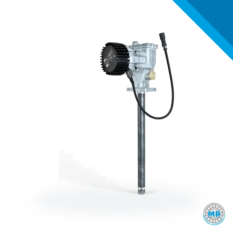 Electric lubricant pump with metal body and vertical motor · SKF LL/85737