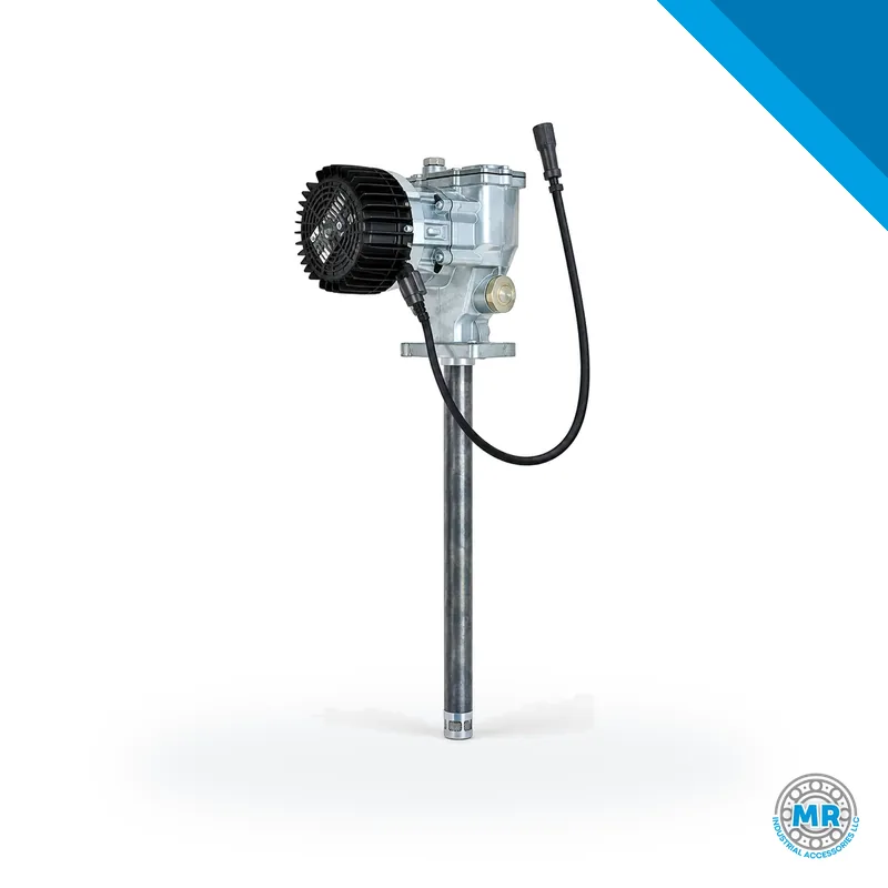 Electric lubricant pump with metal body and vertical motor · SKF LL/85738