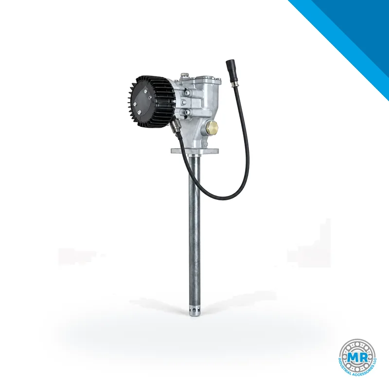 Bomba eléctrica de lubricación con cuerpo metálico y motor montado en la parte superior · SKF LL/85744