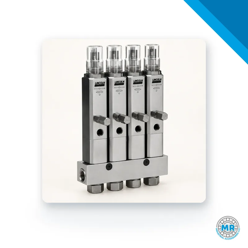 Steel grease injector with cylindrical body and threaded connections for automatic lubrication · SKF LL/85780-3
