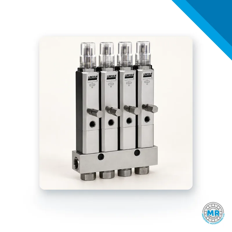Steel grease injector with cylindrical body and threads for centralized lubrication system · SKF LL/85780-6