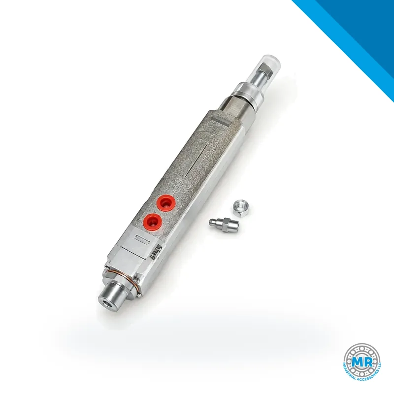 Centro-Matic SL-V XL grease injector, cylindrical metal body · SKF LL/85782