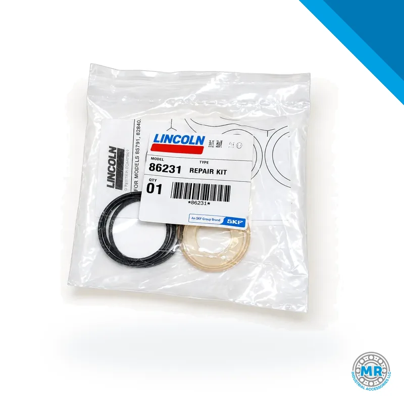Repair kit with shovel-type foot valve for drum pumps · SKF LL/86231