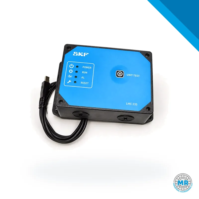 Single-line controller with plastic housing and connection panel · SKF LL/86535