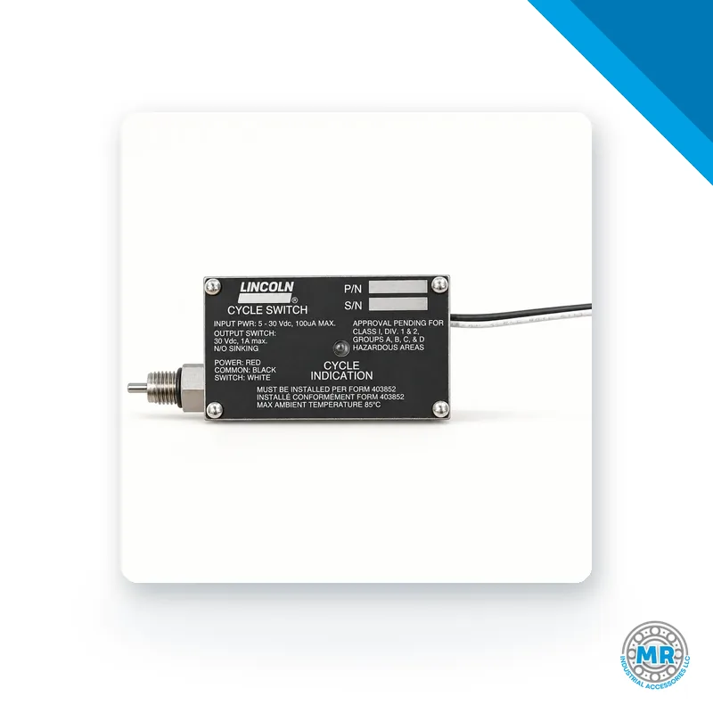 Cycle switch for centralized lubrication system, plastic housing with contacts. · SKF LL/87070
