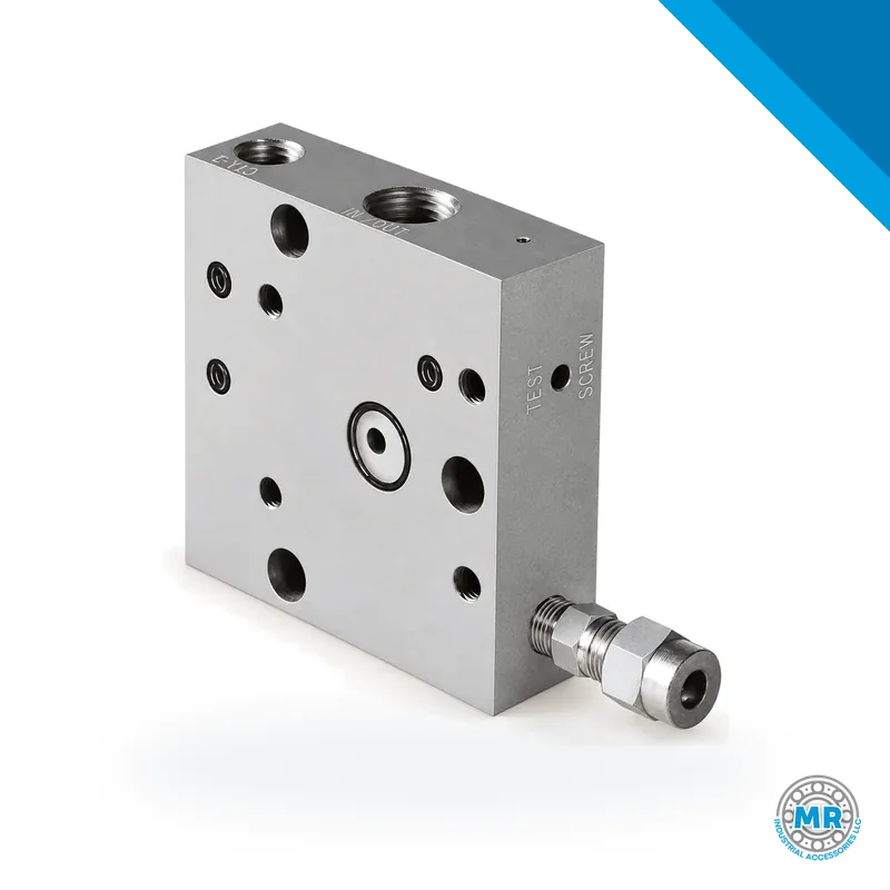 Placa base modular metálica para montaje de bombas de lubricación · SKF LL/87204