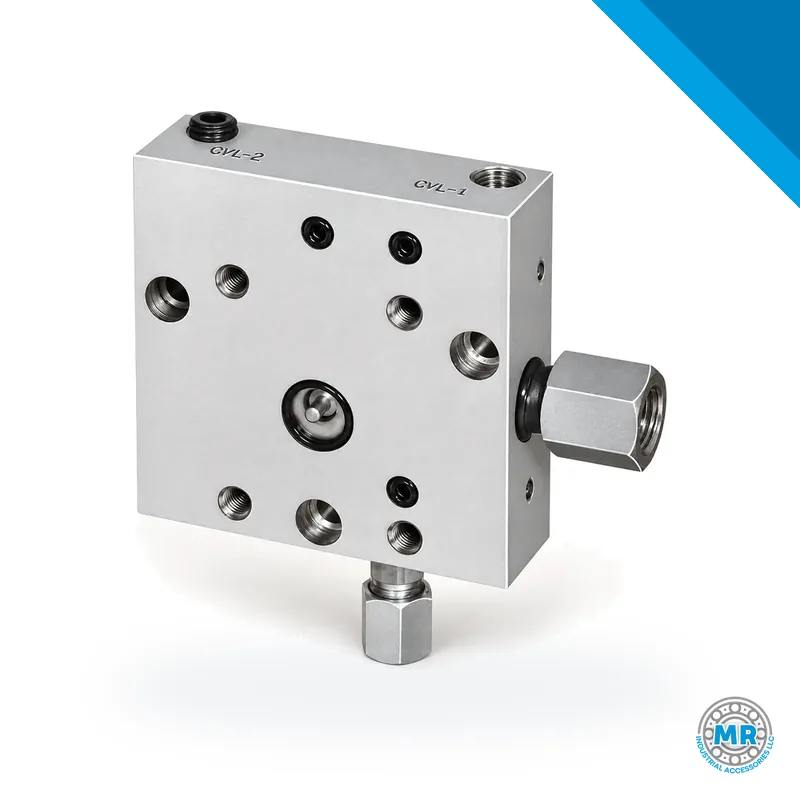 Placa base modular metálica para bomba de lubricación · SKF LL/87218