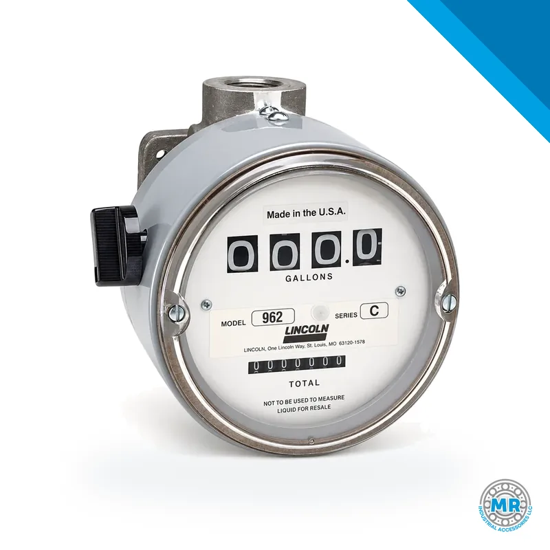 Cylindrical metal in-line meter for lubrication systems · SKF LL/963