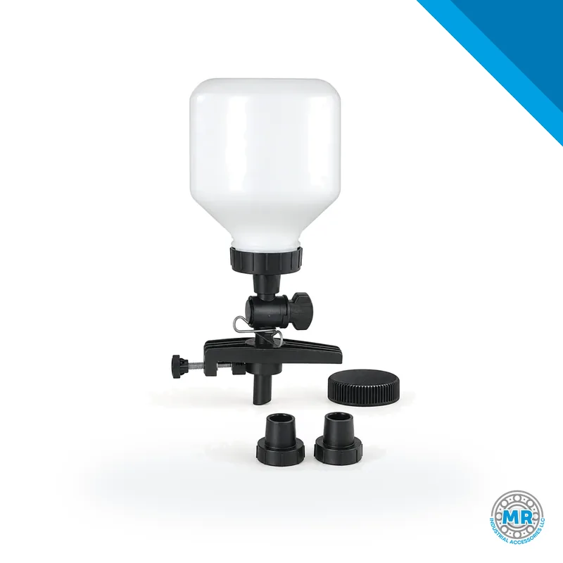 1.5 liter fluid extractor, plastic container with manual pump and hose. · SKF LL/MVA6852