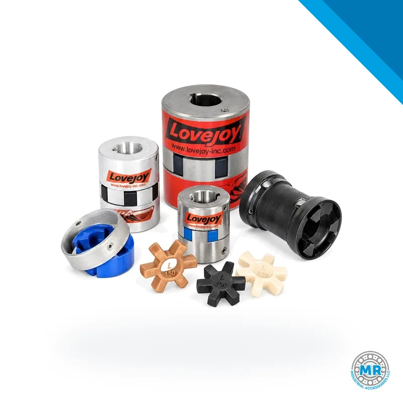 Lovejoy jaw couplings with their elastic element · LOVEJOY L035