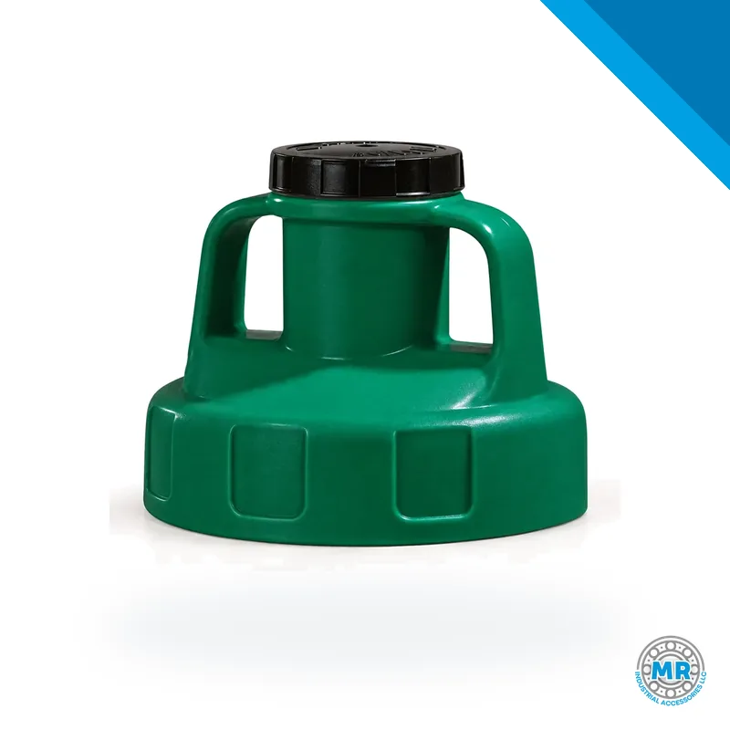 Utility cap with two handles, dark green, for oil jug · SKF LAOS 09880