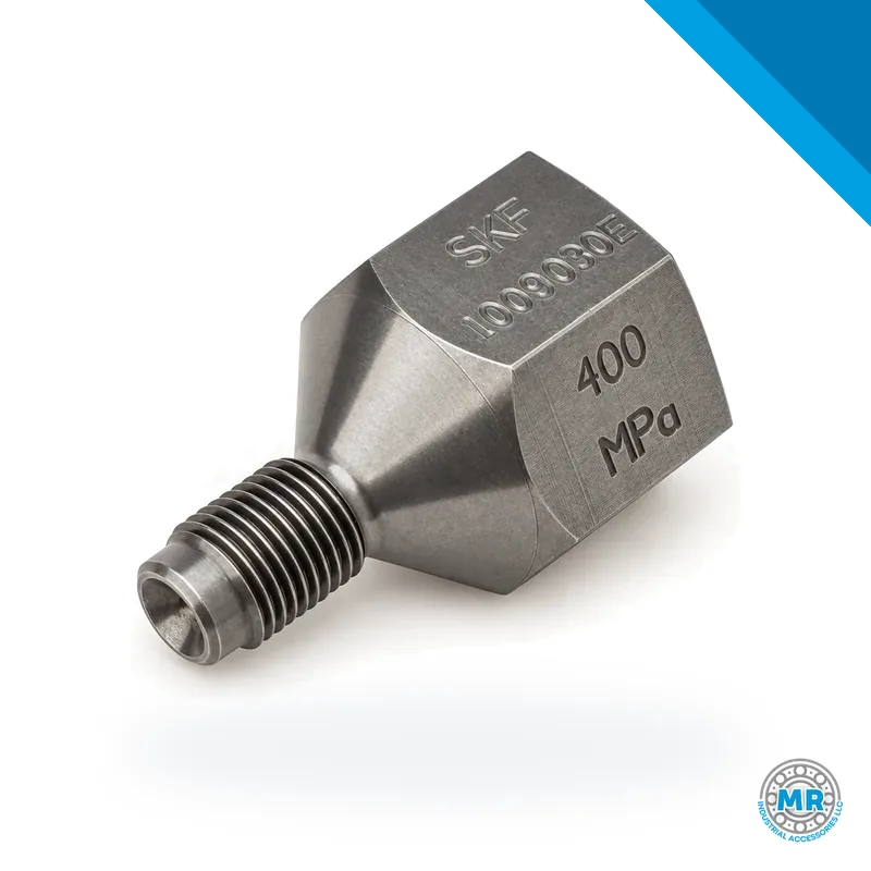 Steel hydraulic connection nipple · SKF 1009030 E