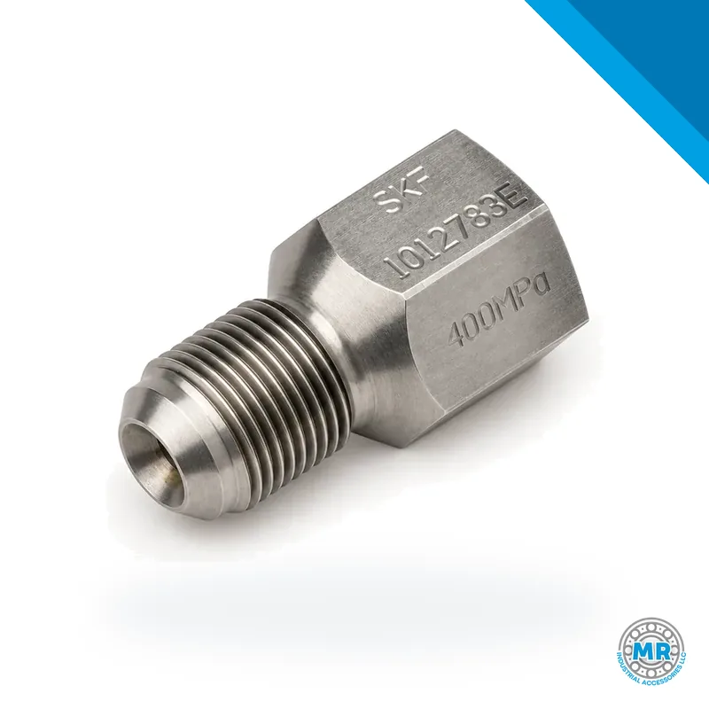 Steel hydraulic connection nipple · SKF 1012783 E